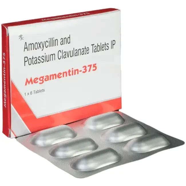 Megamentin 250 mg/125 mg Tablet