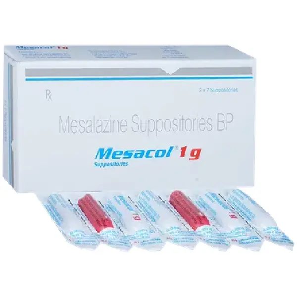 Mesacol 1g Suppository