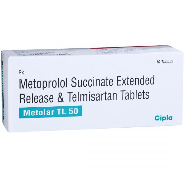 Metolar TL 50 Tablet