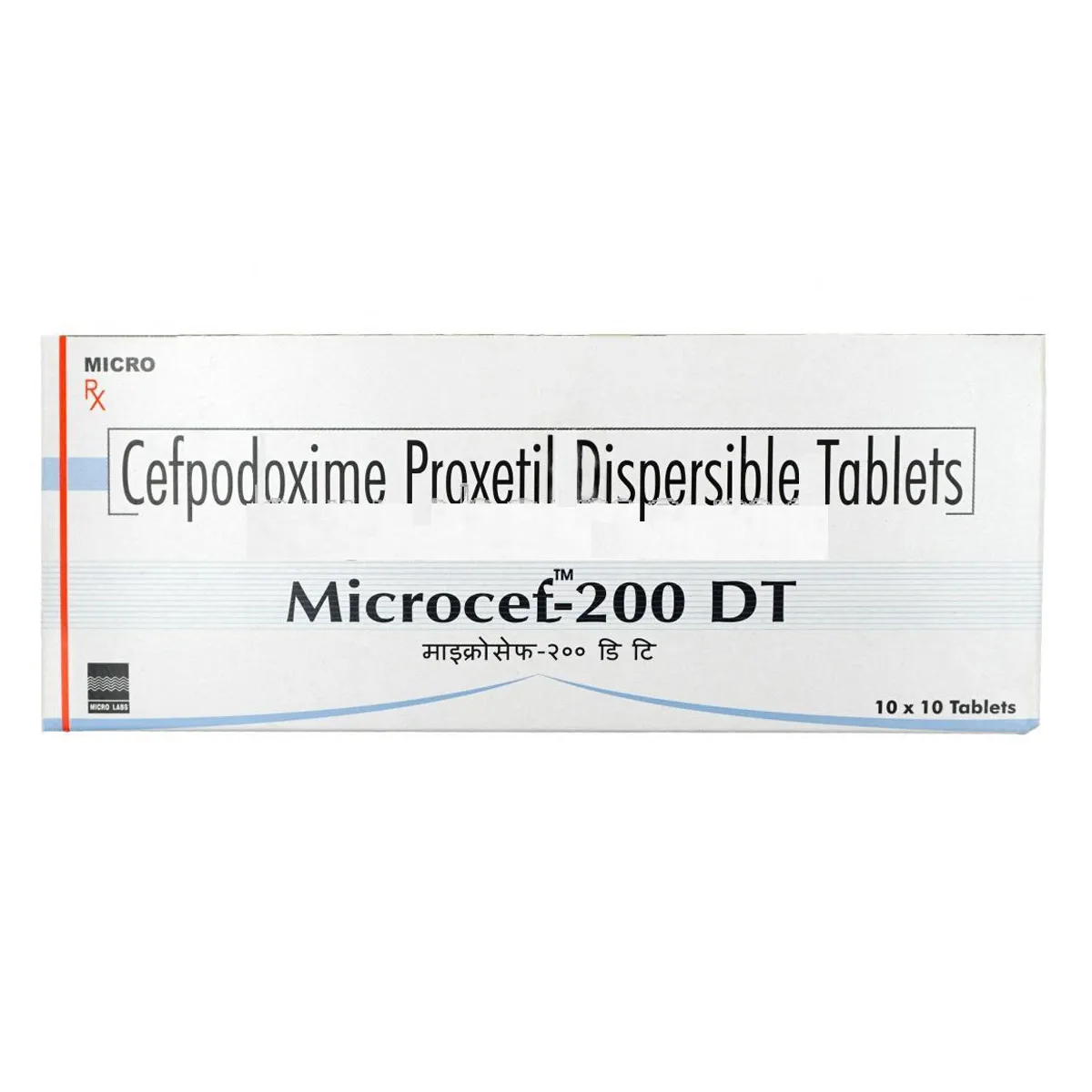 Microcef 200mg Tablet DT