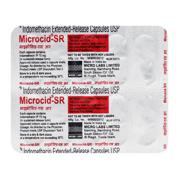 Microcid 75mg Capsule