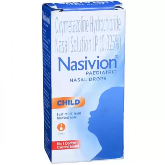 Nasivion 0.025% Paediatric Nasal Drops