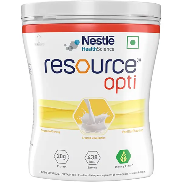 Nestle Resource Opti Vanilla Flavour Powder, 400 gm