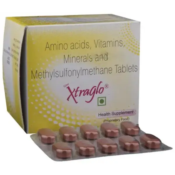 New Xtraglo Tablet with Amino Acids, Vitamins & Minerals