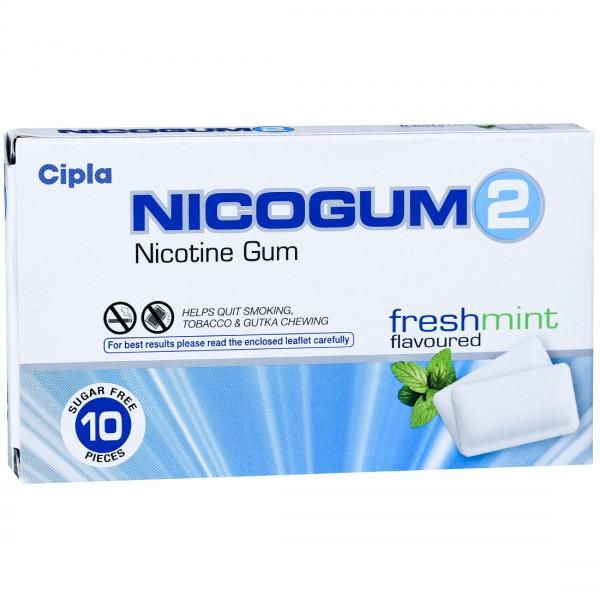 Nicogum 2 Nicotine Gum Fresh Mint