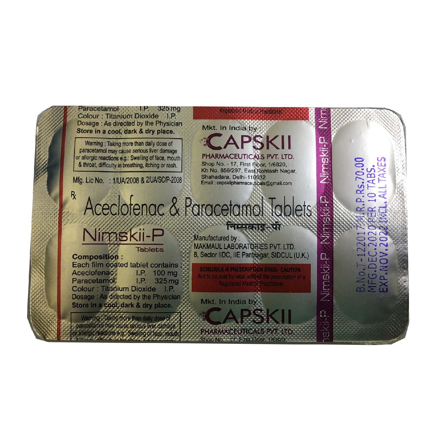 Nimskii-P Tablets