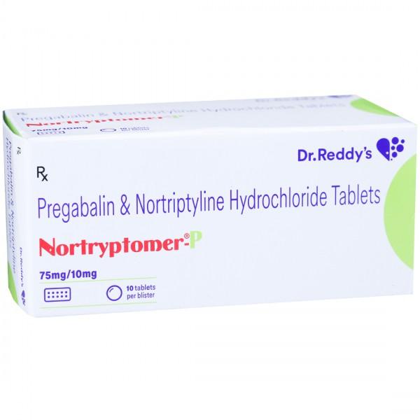 Nortryptomer-P 10mg/75mg Tablet