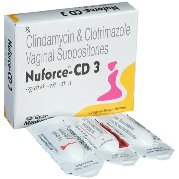 Nuforce-CD 3 Vaginal Suppository