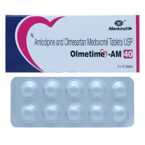 Olmetime-AM 40 Tablet