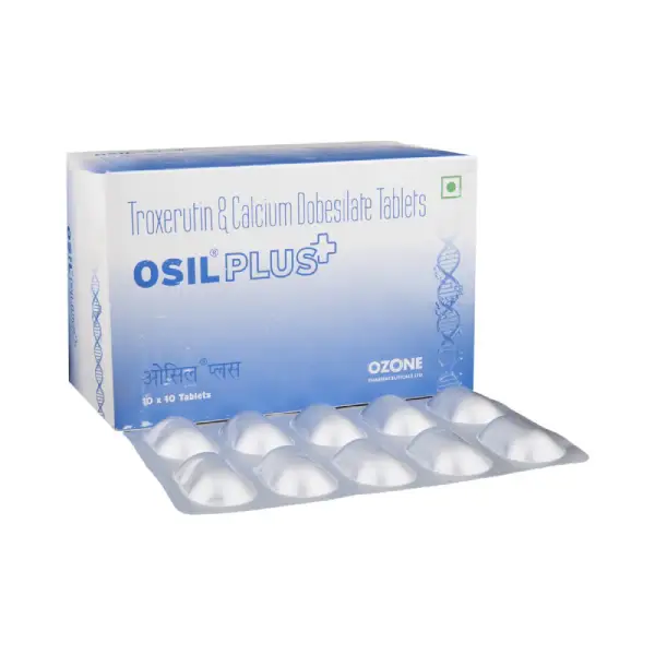 Osil Plus Tablet with Troxerutin and Calcium Dobesilate