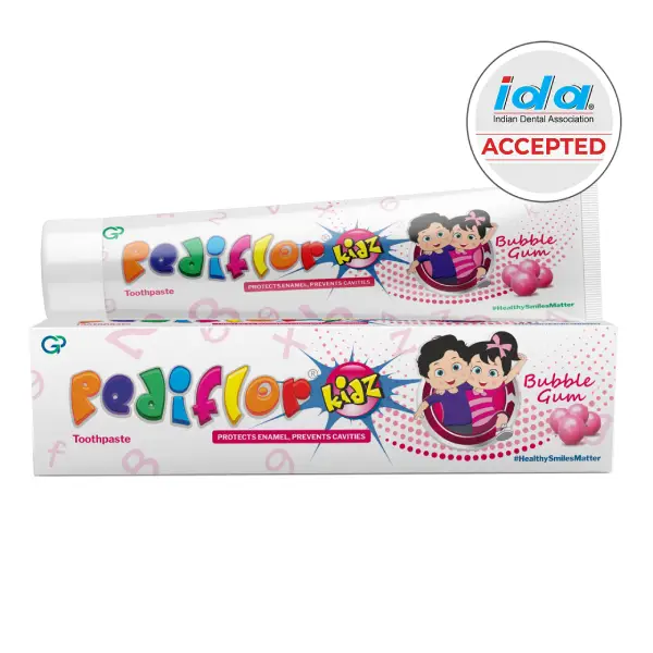 Pediflor Kidz Bubblegum Toothpaste