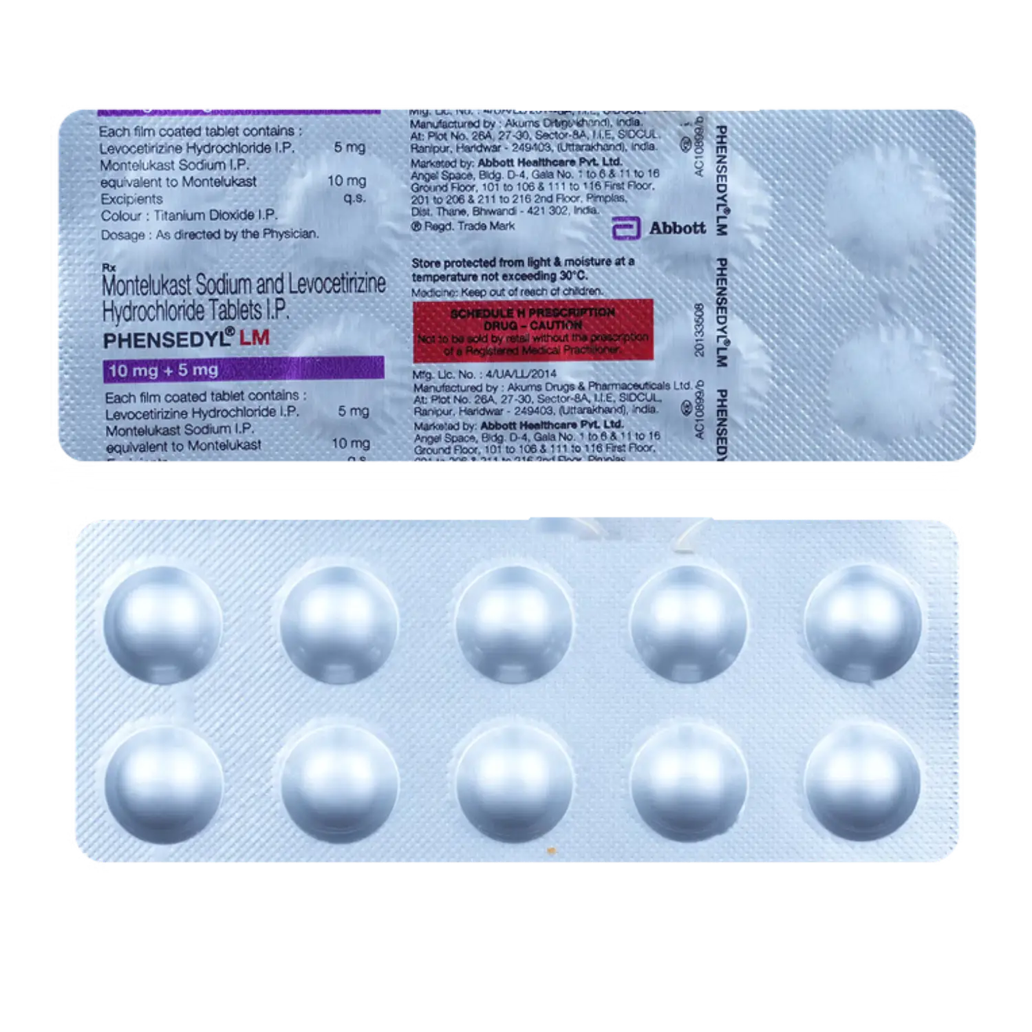 Phensedyl LM Tablet