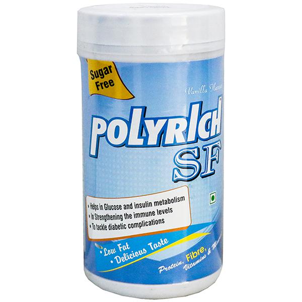 Polyrich Protein Powder Sugar Free Vanilla