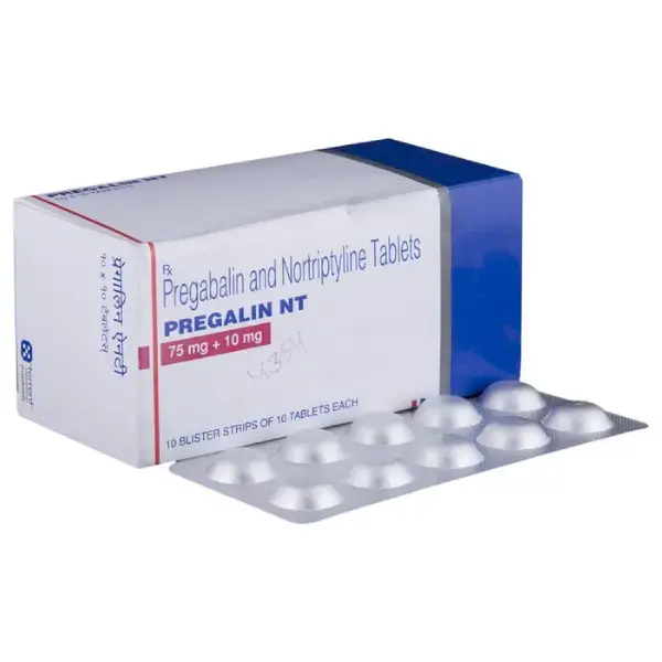 Pregalin NT 75mg/10mg Tablet