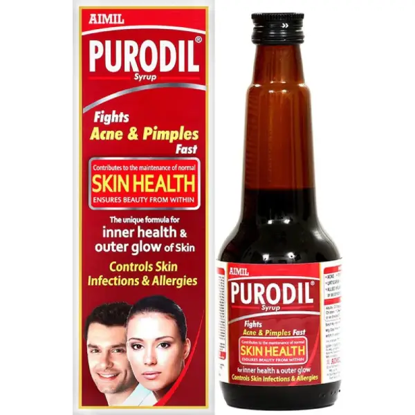 Purodil Syrup | Fights Acne & Pimples | Controls Skin Infections & Allergies