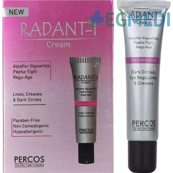 Radant-I Cream | Reduces Dark Circles, Eye Bags, Lines & Creases | Paraben Free