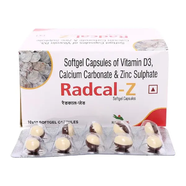 Radcal-Z Soft Gelatin Capsule