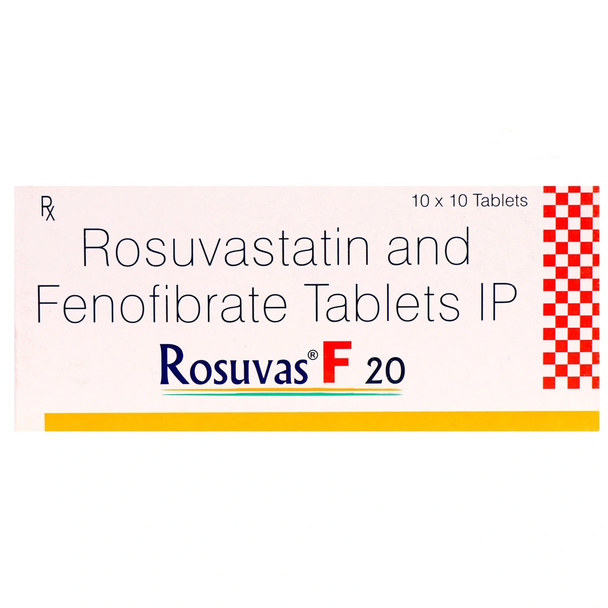 Rosuvas F 20 Tablet