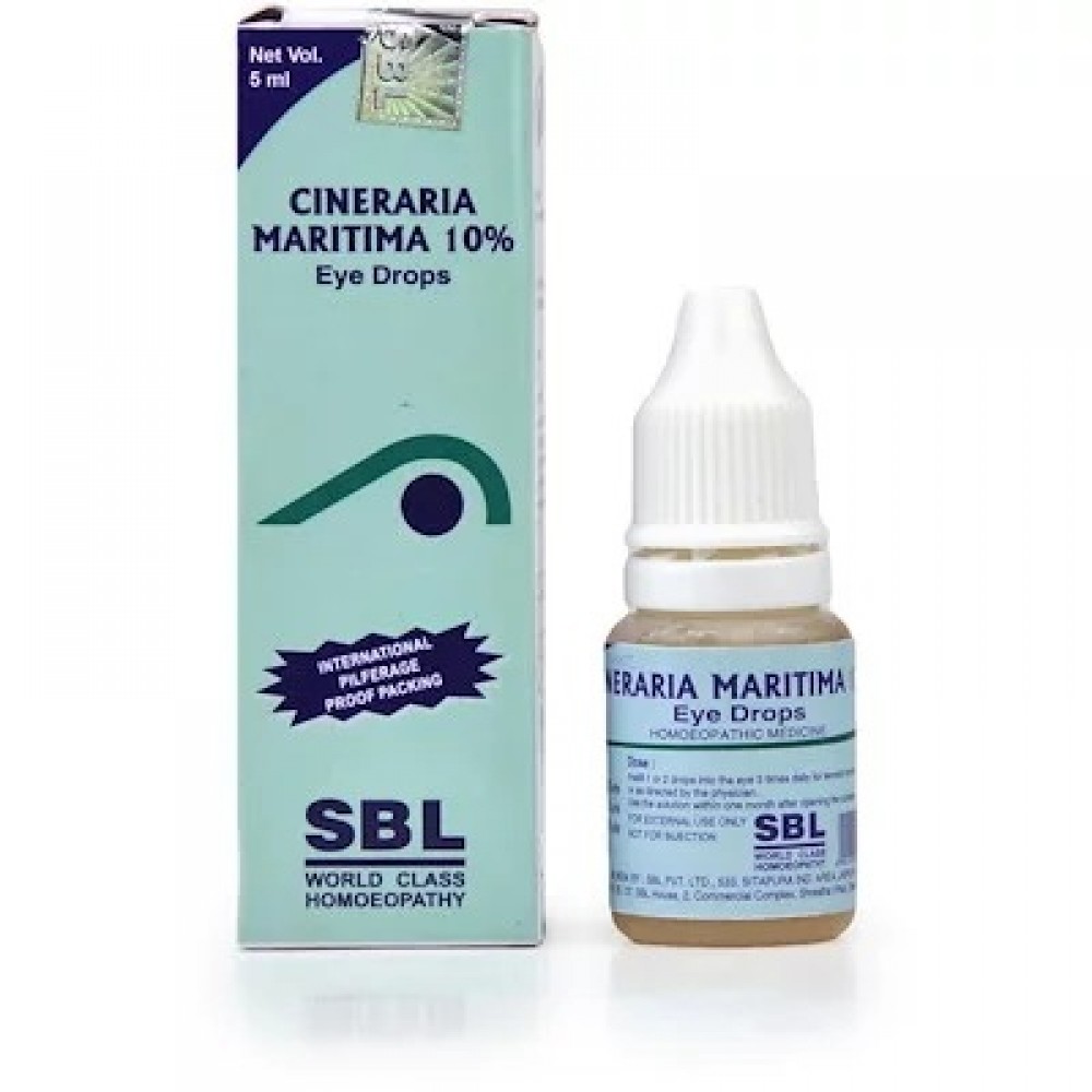 SBL Cineraria Maritima 10% Eye Drop