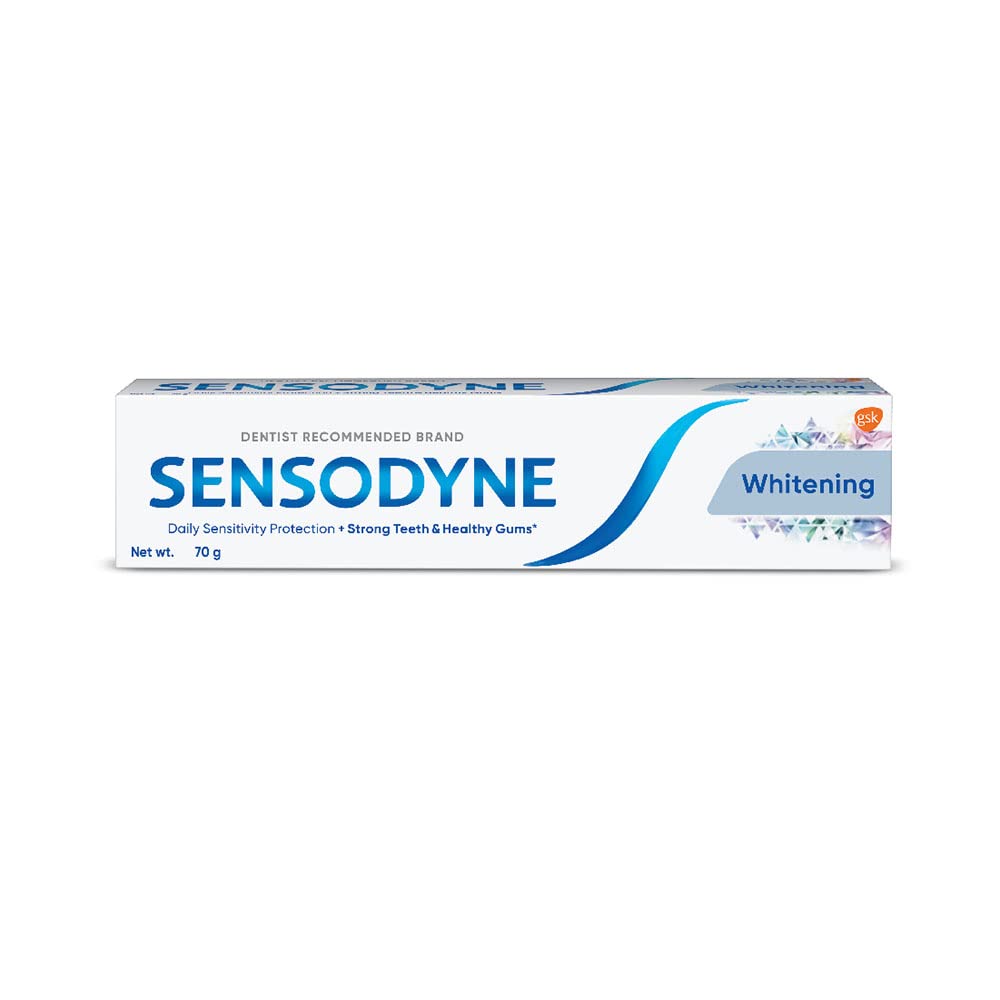 Sensodyne Whitening Sensitive Toothpaste | For Strong Teeth & Healthy Gums