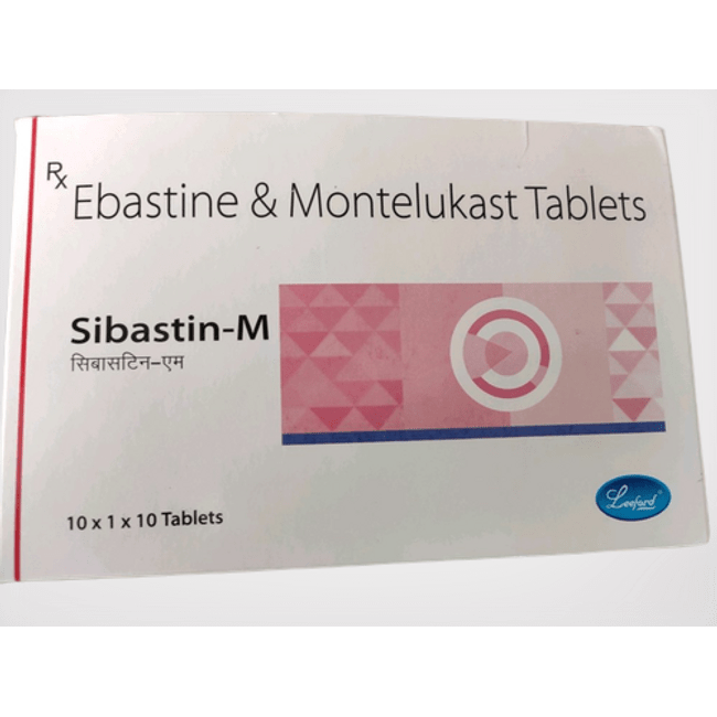 Sibastin M 10mg/10mg Tablet