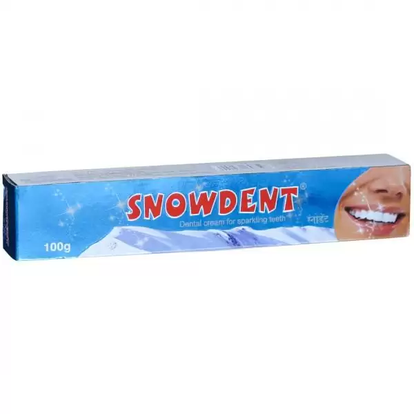 Snowdent Toothpaste | Dental Cream for Sparkling White Teeth