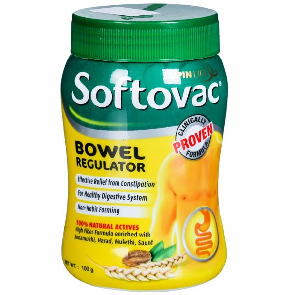 Softovac Bowel Regulator for Effective Relief from Constipation 100gm