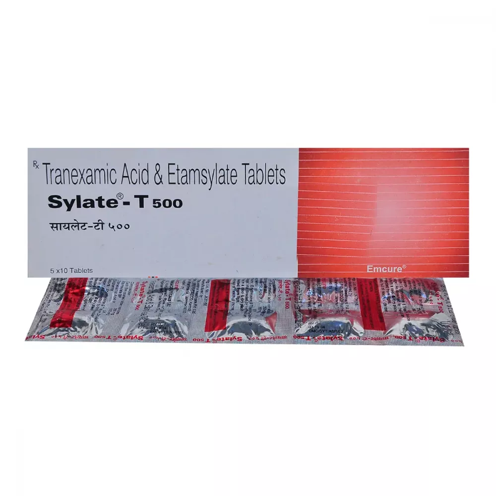 Sylate T 500 mg/250 mg Tablet