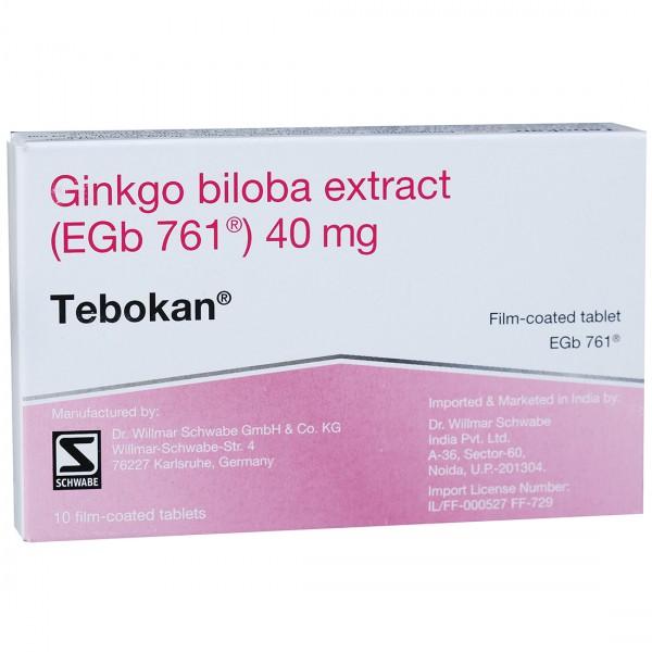 Tebokan 40MG with Ginkgo Biloba Extract Tablet