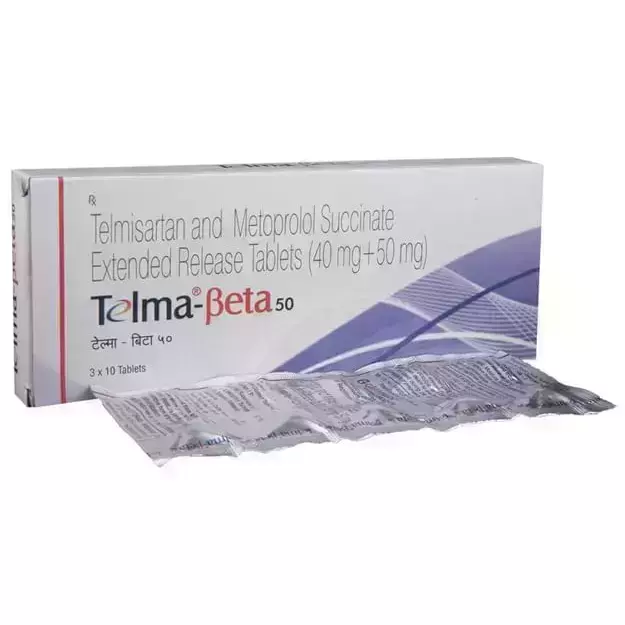 Telma-Beta 50 Tablet ER