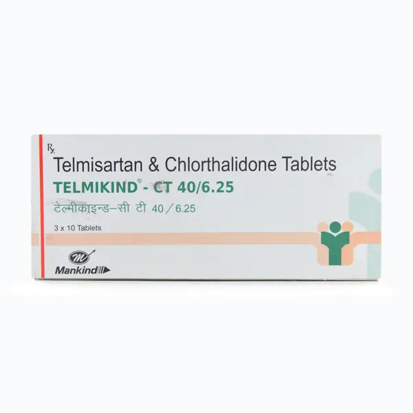 Telmikind CT 40mg/6.25mg Tablet