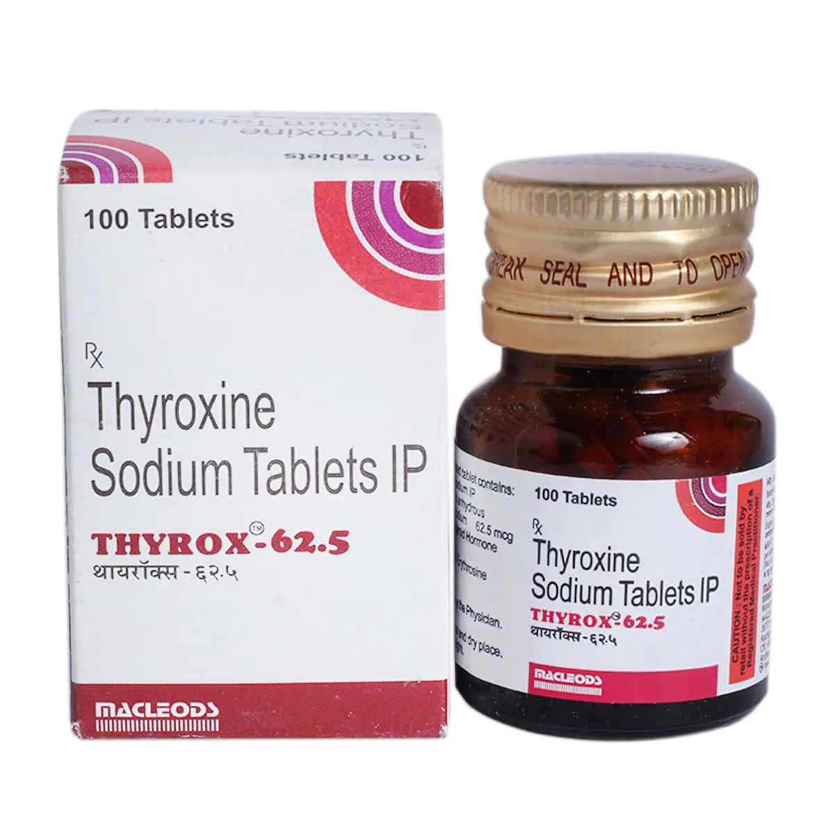 Thyrox 62.5mcg Tablet