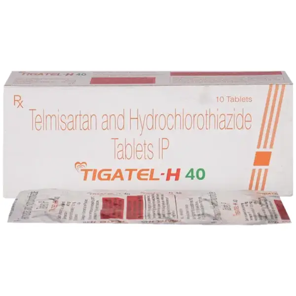 Tigatel H 40mg/12.5mg Tablet