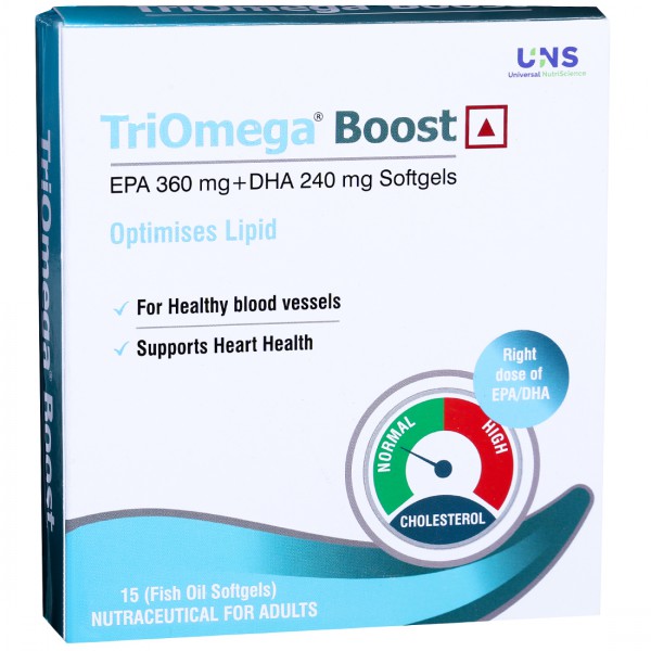 Triomega Boost Softgel Capsule (15 Each)