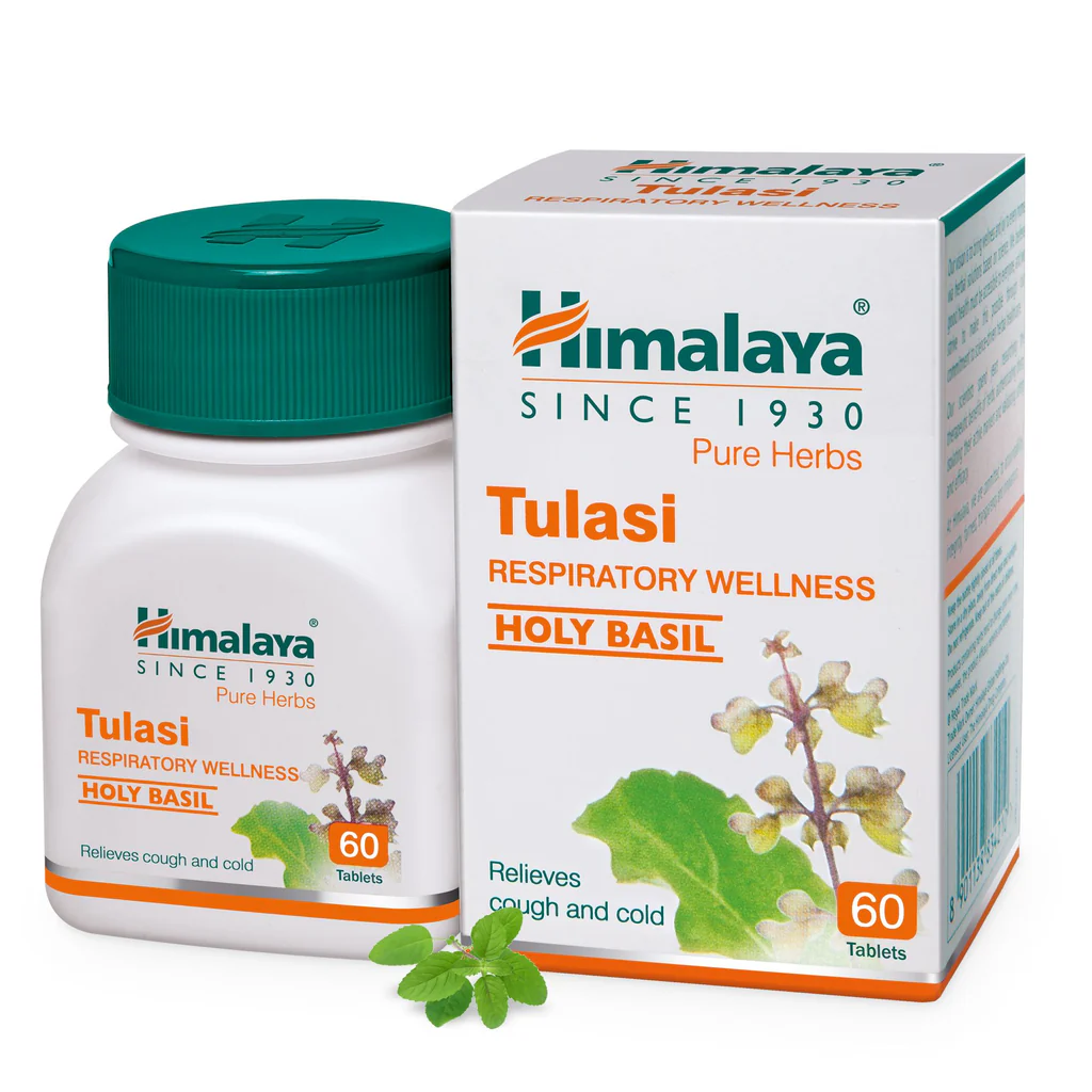 Himalaya Wellness Pure Herbs Tulasi Respiratory Wellness Tablet