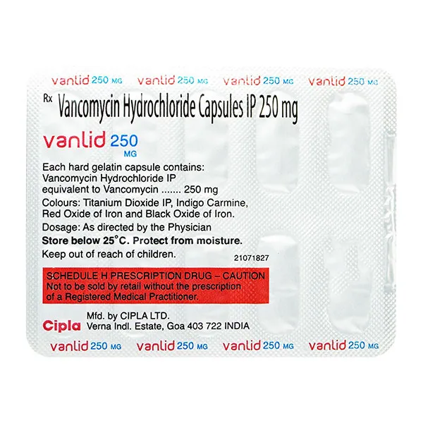 Vanlid 250mg Capsule