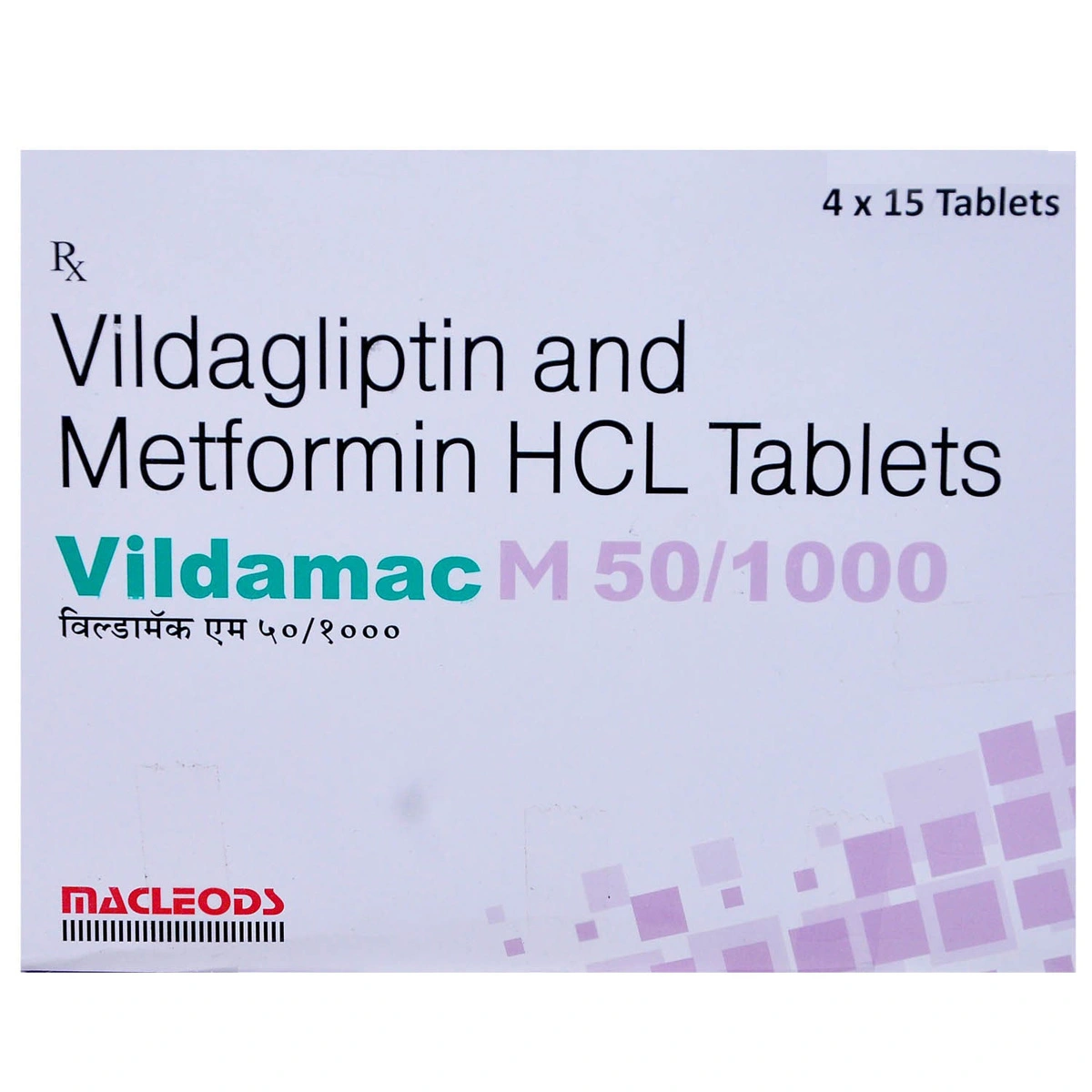 Vildamac M 50/1000 Tablet