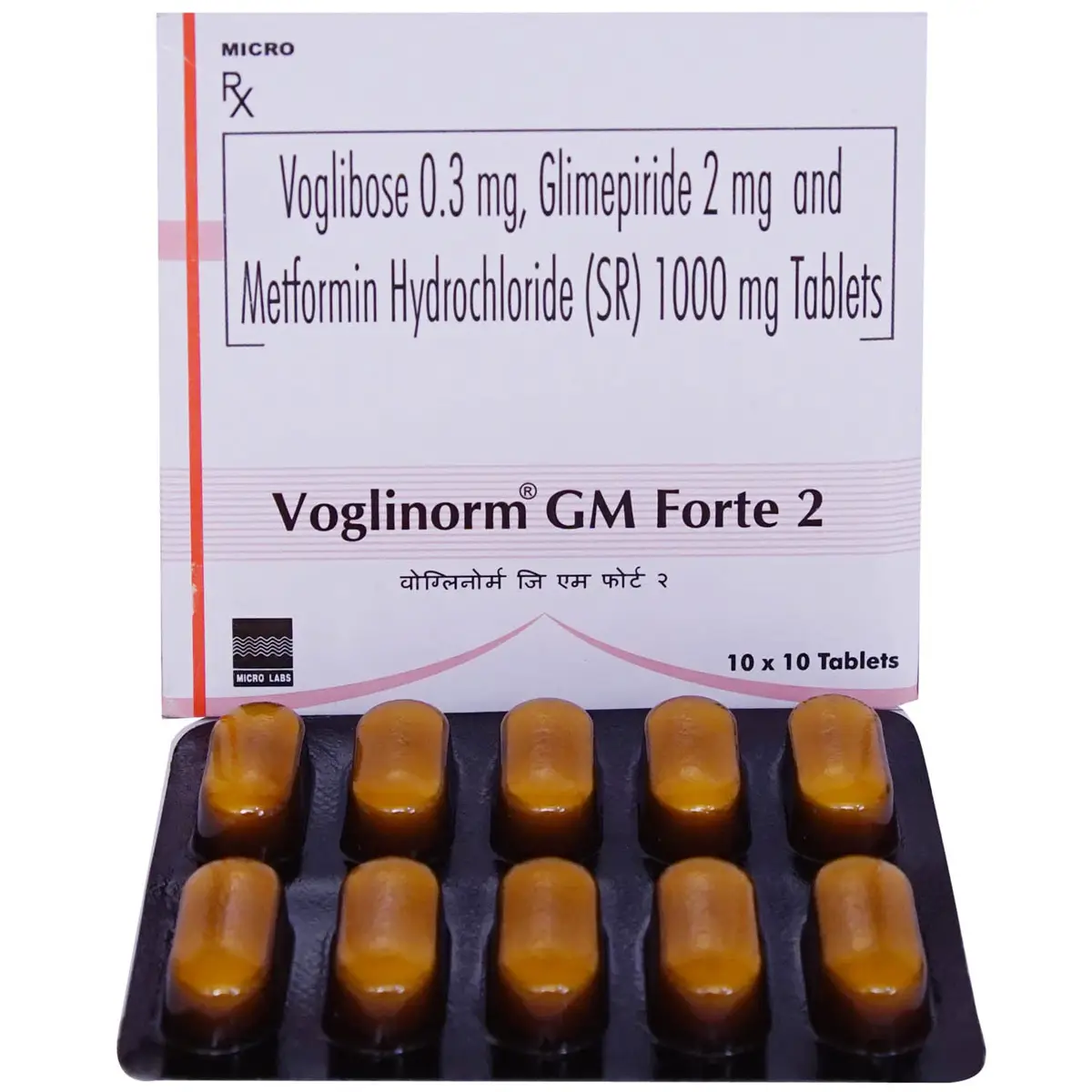 Voglinorm GM Forte 2 Tablet SR