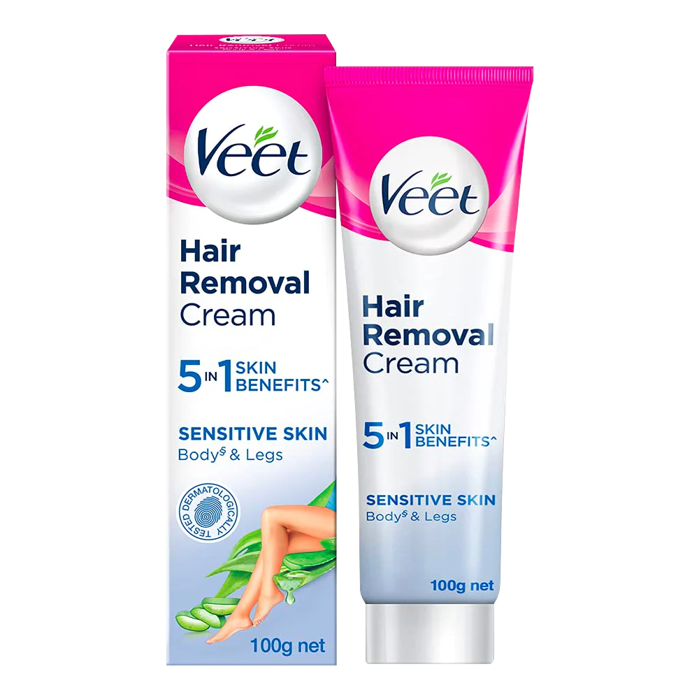 Veet Silk & Fresh Hair Removal Cream for Women Sensitive Skin