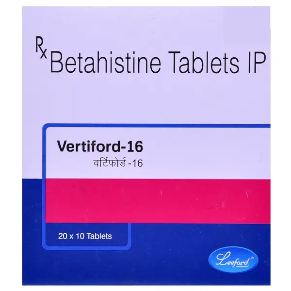 Vertiford 16mg Tablet