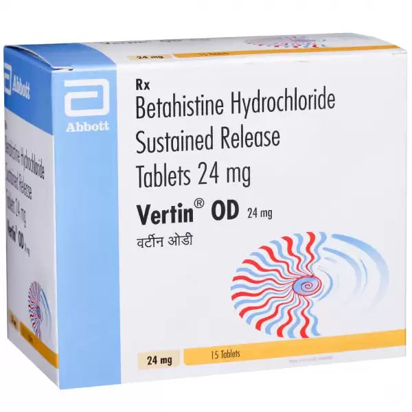 Vertin OD 24mg Tablet SR