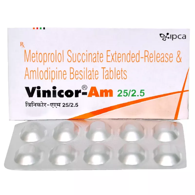 Vinicor AM 25/2.5 Tablet