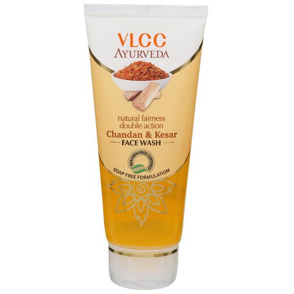 VLCC Ayurveda Natural Fairness Double Action Chandan & Kesar Face Wash