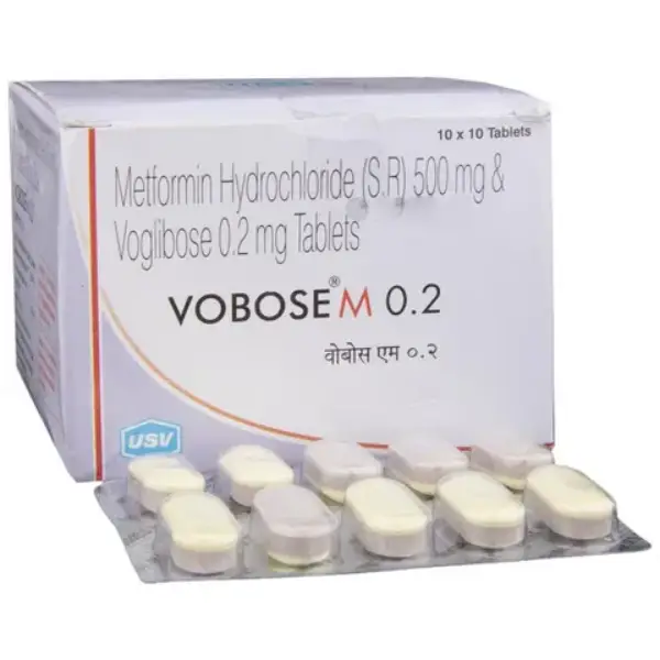 Vobose M 0.2 Tablet SR