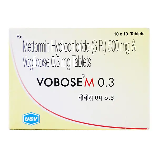 Vobose M 0.3 Tablet SR