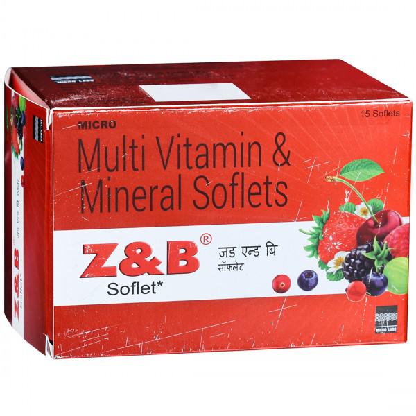 Z & B Multi Vitamin & Mineral Softlet