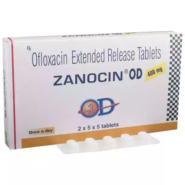 Zanocin OD 400mg Tablet ER