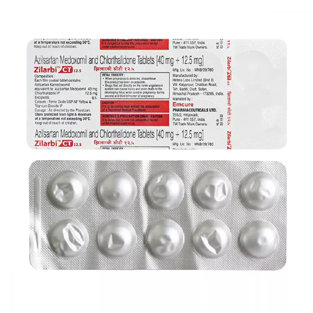 Zilarbi CT 40mg/12.5mg Tablet