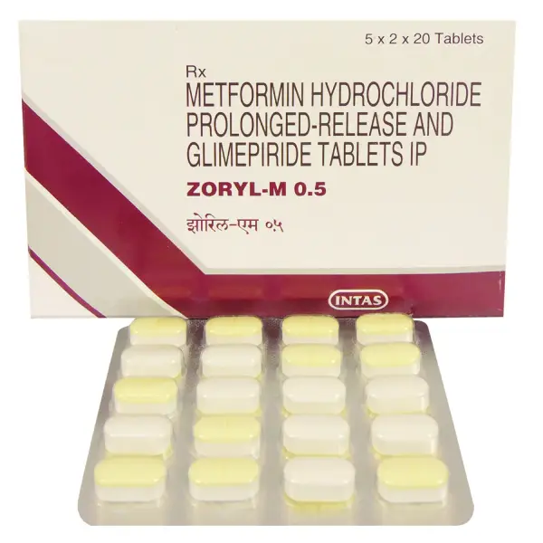 Zoryl M 0.5 Tablet PR