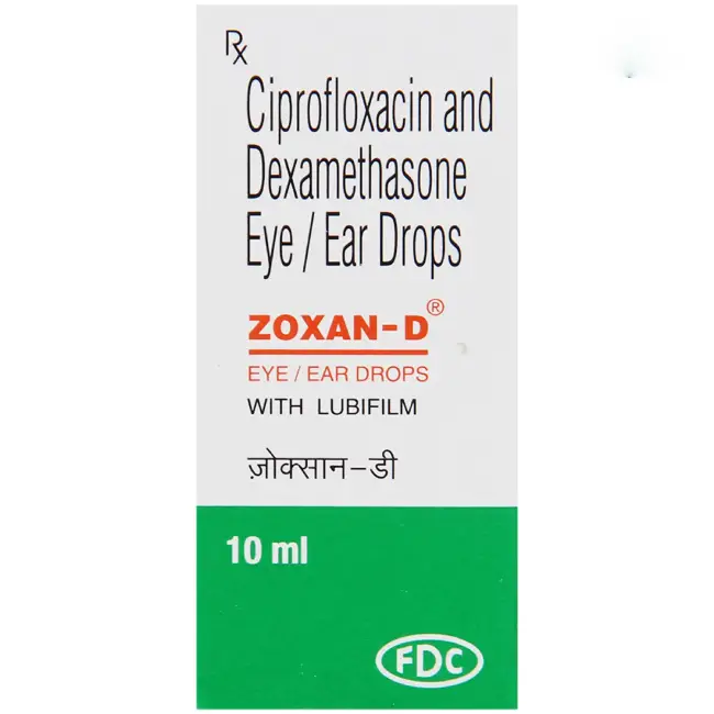 Zoxan-D Eye/Ear Drops